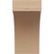 Ekena Millwork 10"W x 10"D x 20"H Wide Huntington Rough Cedar Woodgrain TimberThane Corbel, Primed Tan CORUR10X10X20HUNRCPR - alternate 5